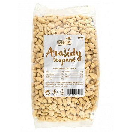 Arašídy loupané 500 g Medium