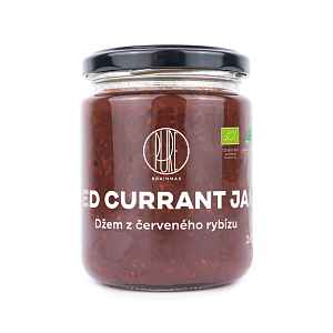 BrainMax Pure® Red Currant Jam, Džem Červený rybíz BIO, 260g