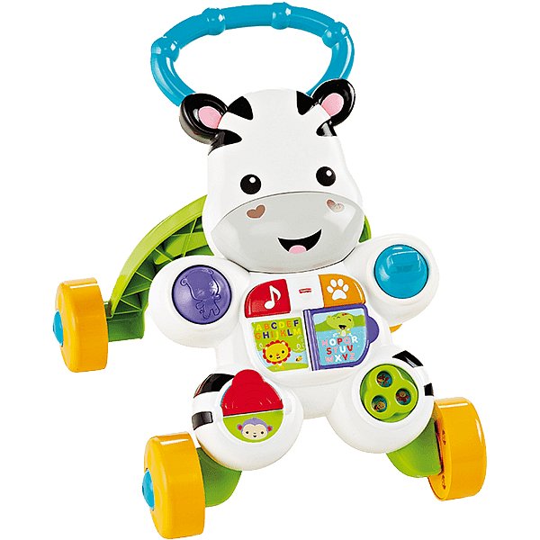 FISHER-PRICE Chodítko zebra s texty CZ
