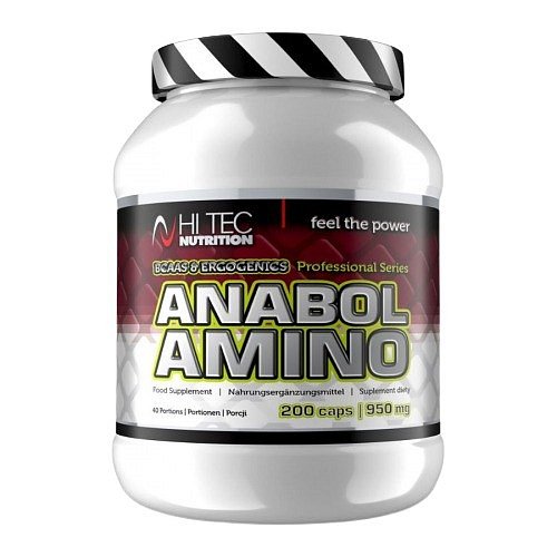HiTec Nutrition Anabol Amino Professional 200 kapslí