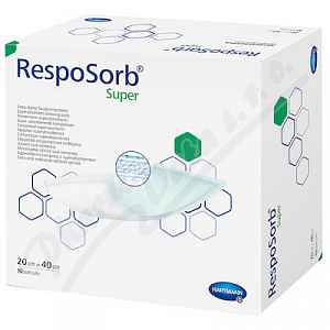 KRYTÍ SUPERABSORBČNÍ RESPOSORB SUPER 20X40CM,10KS
