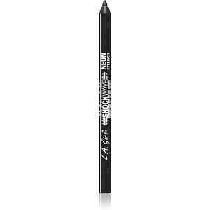 L.A. Girl Cosmetics Shockwave gelové oční linky odstín Blackout 1.2 g