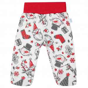 New Baby Kojenecké bavlněné polodupačky Christmas, vel. 68 (4-6m)
