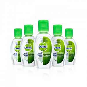 Dettol gel antibakterial 5x50ml