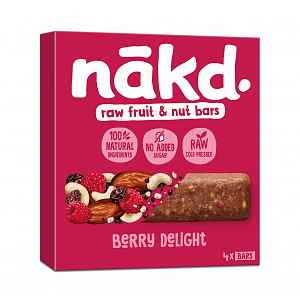 Nakd Berry Delight 4x35g