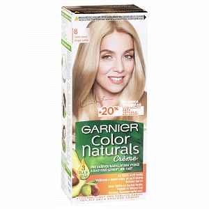 Garnier Color Naturals Crème dlouhotrvající vyživující barva světlá blond 8