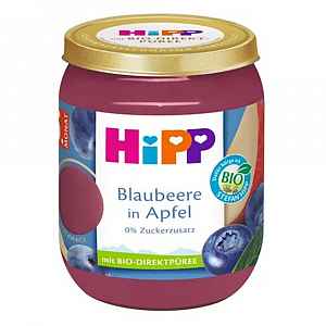 Hipp BIO Jablko s borůvkami 160 g