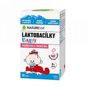 Swiss NatureVia Laktobacílky baby 30 sáčků