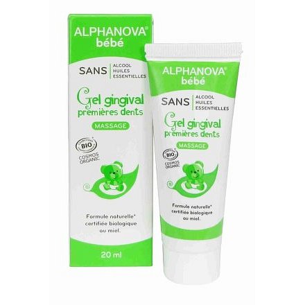 Alphanova Gel gingival na dětské zoubky BIO 20ml