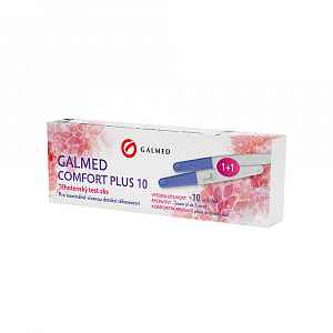 Galmed Těhotenský test Comfort Plus 10 1+1 ks