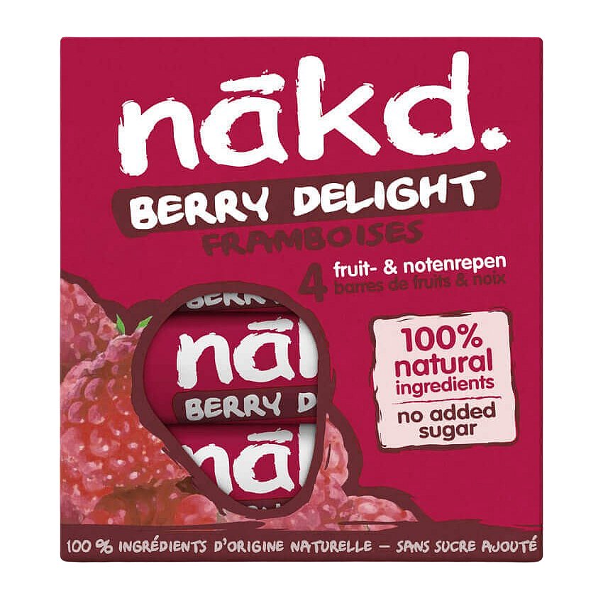 Nakd Berry Delight 4x35g