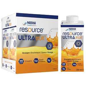 RESOURCE ULTRA FRUIT HIGH PROTEIN PŘÍCHUŤ POMERANČ POR SOL 4X200ML