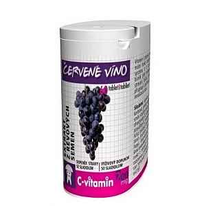 C-Vitamin 200mg - Červené víno se sukralózou