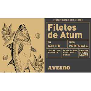 Aveiro Filety z Tuňáka v olivovém oleji 120g