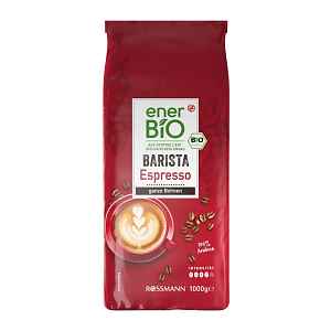 enerBiO BIO pražená zrnková káva Barista Espresso 1 kg