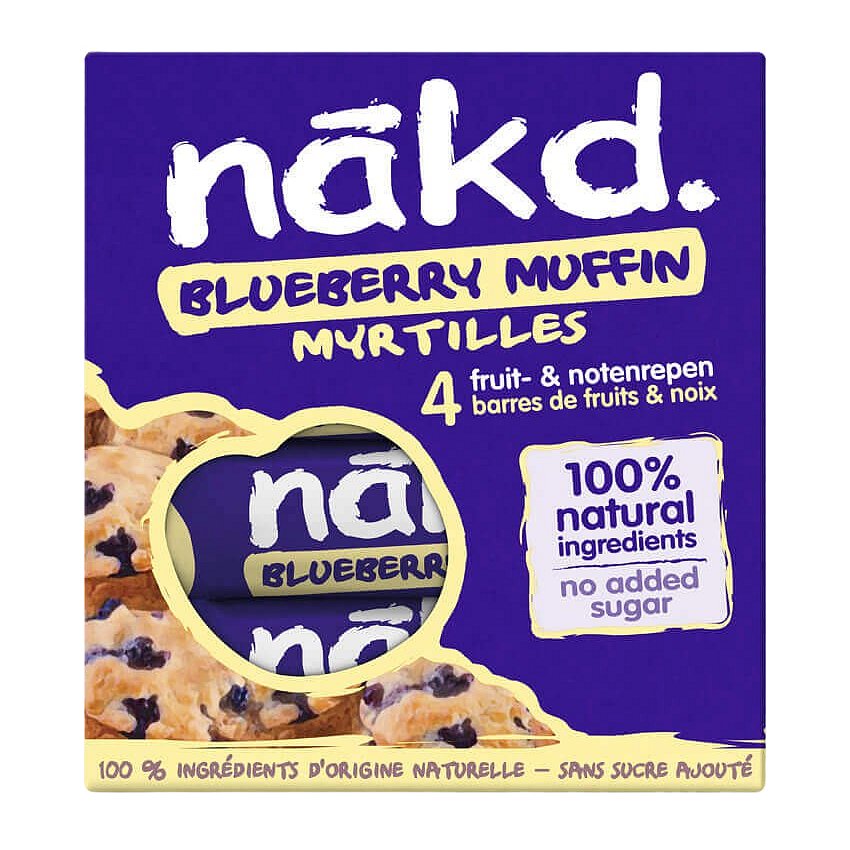 Nakd Blueberry Muffin 4x35g