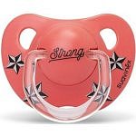 SUAVINEX Dudlík anatomický latex AS YOU STRONG 18 m+ pink