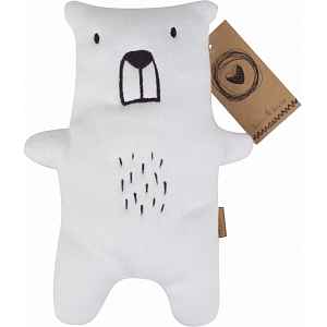 Z&Z Mazlíček, hračka pro miminka Maxi Bear 46 cm, bílý