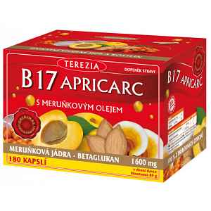 B17 Apricarc s meruňkovým olejem 150+30 kapslí
