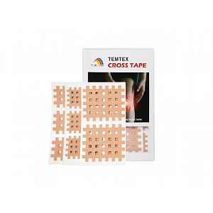 TEMTEX Cross Tape, béžový Rozměry: Typ Multi - A, B, C - 130 ks