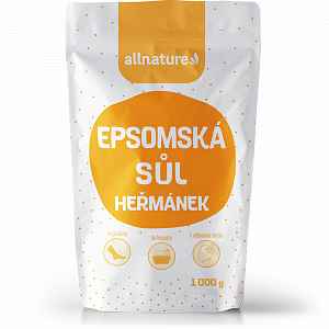 Allnature Epsomská sůl Heřmánek 1000 g