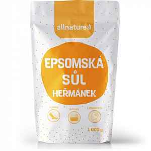 Allnature Epsomská sůl Heřmánek 1000 g