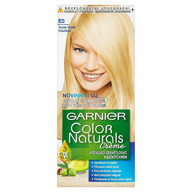 Garnier Color Naturals Crème vyživující zesvětlovač super blond E0