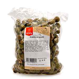 Grizly Arašídy ve wasabi 500 g