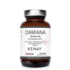 Kenay Damiana extrakt z listů 60 kapslí