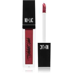 Mulac Cosmetics Velvet Ink dlouhotrvající matná tekutá rtěnka odstín Secret Love 5 ml