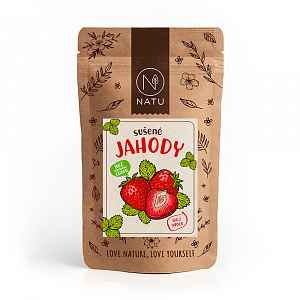 NATU Sušené jahody 120 g