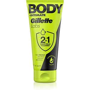 Gillette Labs Body + Intimate pěna na holení 2 v 1 177 ml