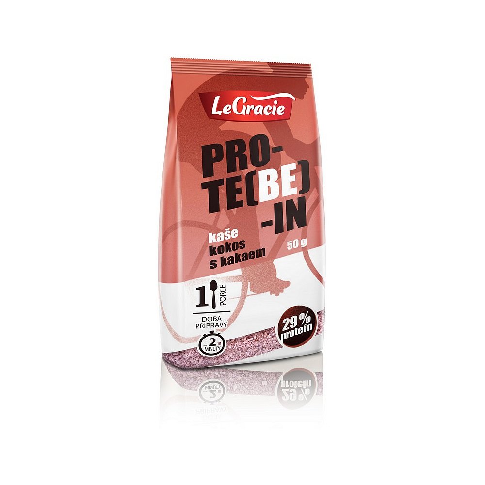 LEGRACIE Pro-Te(Be)-In proteinová kaše kokos s kakaem 50 g  BEZ lepku