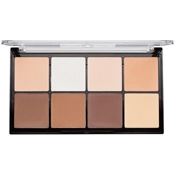 Makeup Revolution Ultra Pro HD Fair paleta na kontury obličeje pudrová  20 g