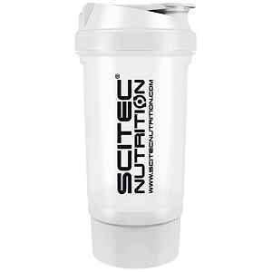 Scitec Nutrition Šejkr Traveller 500 ml, bílá