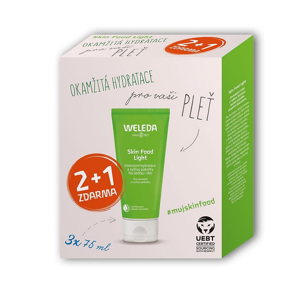 Weleda Skin Food Light multipack 2+1