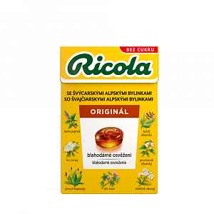 RICOLA Originální bylinná směs 40g bez cukru