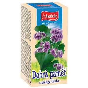 Apotheke Čaj Dobrá paměť 20x1,5g