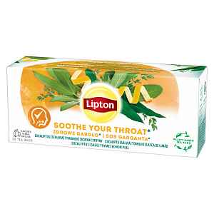 Lipton Úleva pro hrdlo porcovaný čaj 20x1,7 g