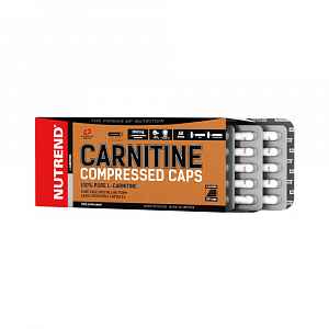 Nutrend Carnitine Compressed caps - 120 kapslí