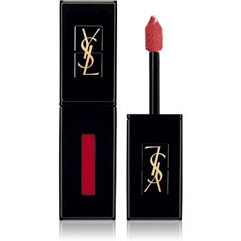 Yves Saint Laurent Vernis À Lèvres Vinyl Cream lesk na rty s krémovou texturou odstín 411 Rhytm Red 5,5 ml