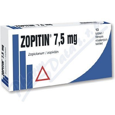 Zopitin 7.5mg por.tbl.flm.10x7.5mg