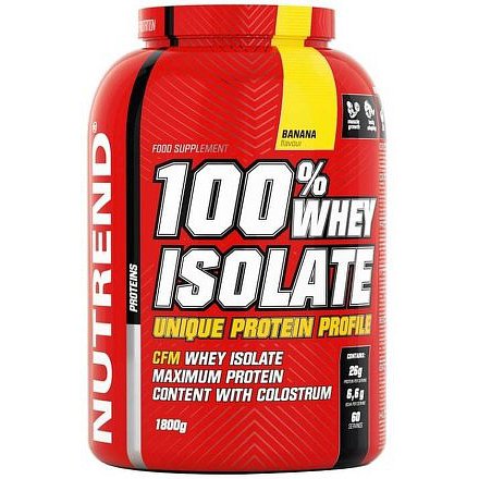 100% WHEY ISOLATE 1800 g banán