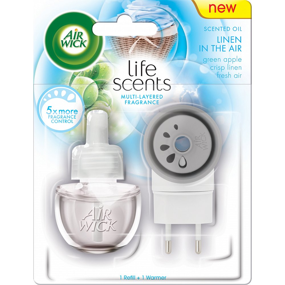 Airwick Electric komplet Life Scents Prádlo ve vánku 19ml