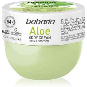Babaria Aloe Vera hydratační tělový krém pro citlivou pokožku 400 ml
