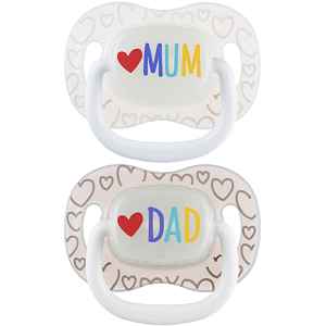 Canpol babies MUM&DAD dudlík 6-18 m 2 ks