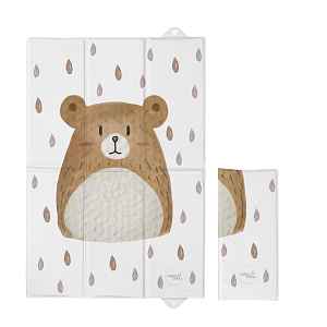 CEBA BABY Podložka přebalovací cestovní (60x40) Basic Bear Buddy