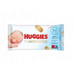 Huggies Extra Care Sensitive vlhčené ubrousky 56 ks