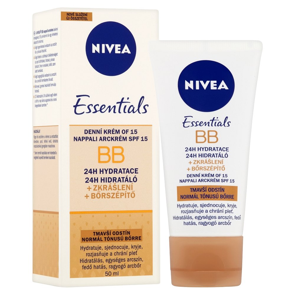 NIVEA BB Hydratační krém 5v1 Tmavá pleť