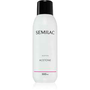 Semilac Liquids čistý aceton k odstranění gelových laků 500 ml